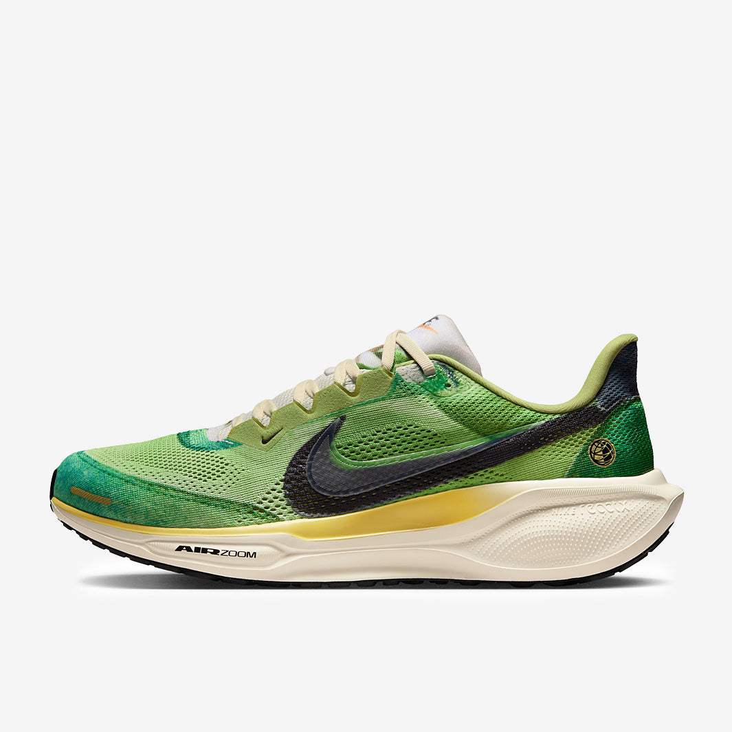 靴 Nike Pegasus 41 Multi-Color Vivid Green Nike Pegasus 41 - Multi/Color/Clear/Vivid Green/Dark Apple - Mens