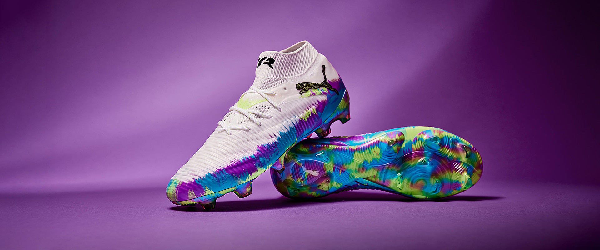 Puma Future 8 Ultimate Brilliance FG - Puma White/Fizzy Apple