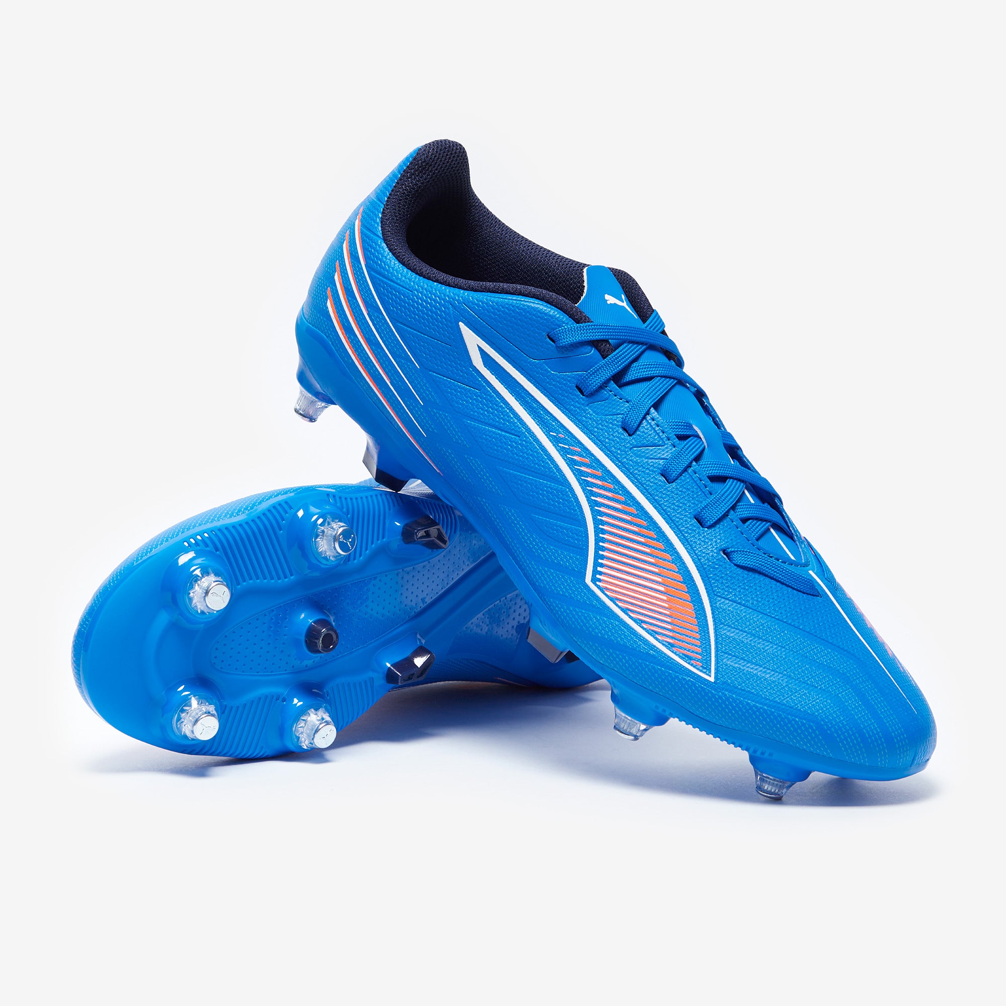 PUMA ウルトラ Puma Ultra 6 Match MxSG - Ultra Blue/Puma White/Glowing Red