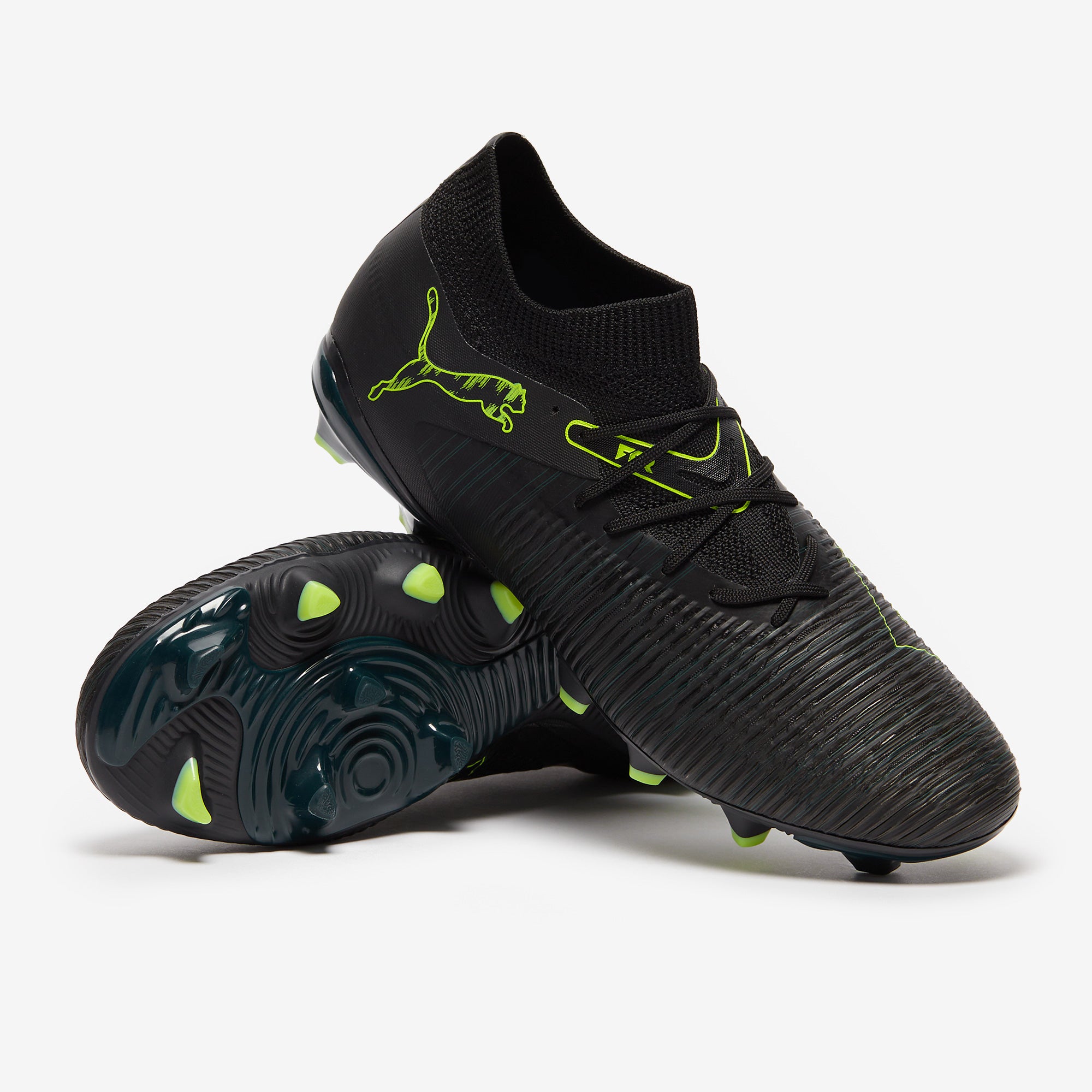 Puma One 5.1 FG/AG - Puma Black/Energy Red/Aged Silver - Firm