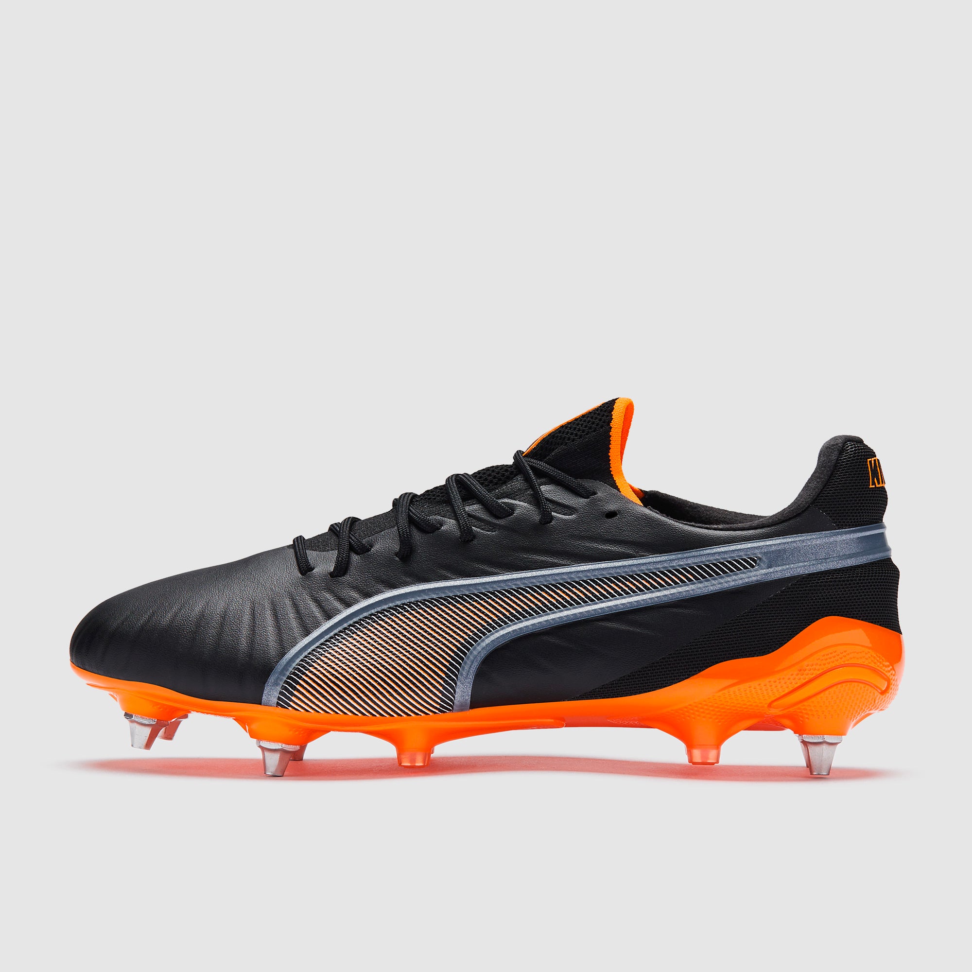 Puma King Ultimate MxSG - Puma Black/Heat Fire/Puma Silver - Adult