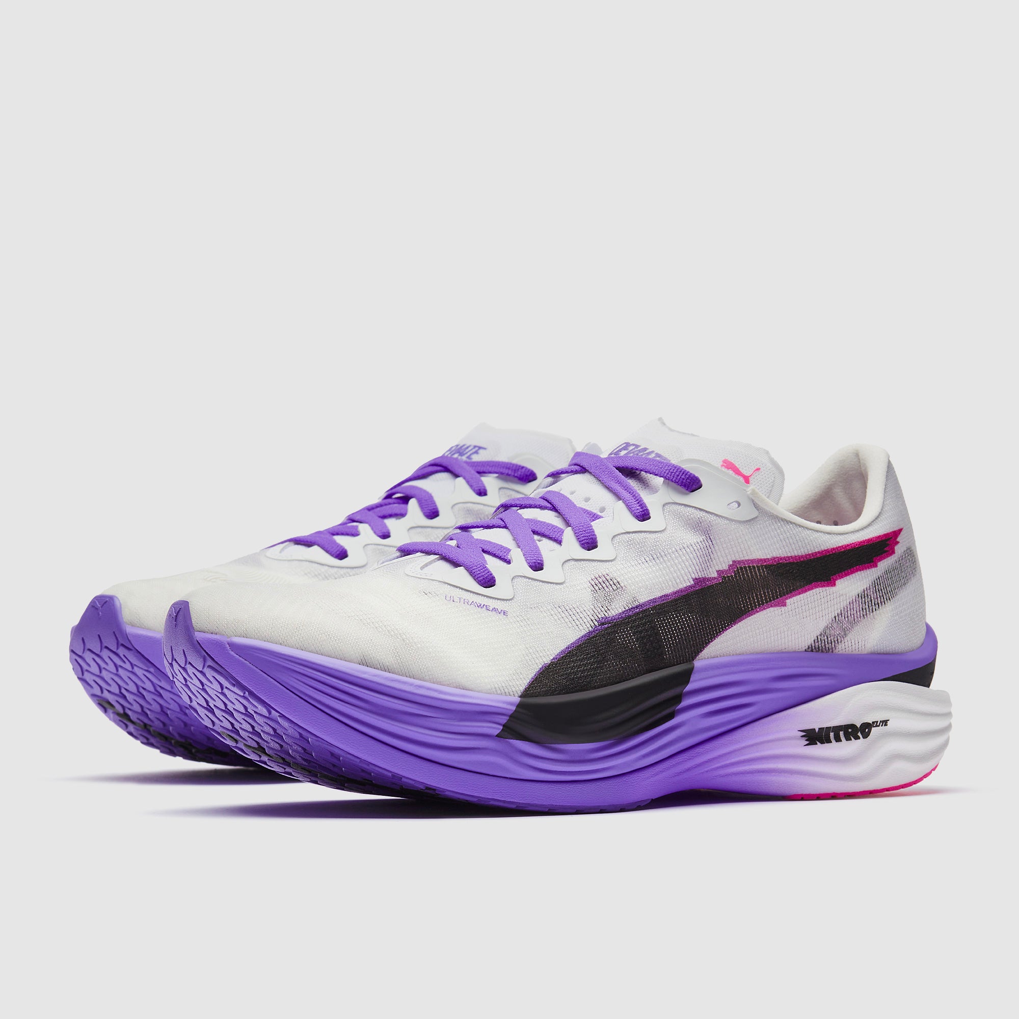 Puma Deviate Nitro Elite 3 Digi-Tokyo - Puma White/Dark Amythyst