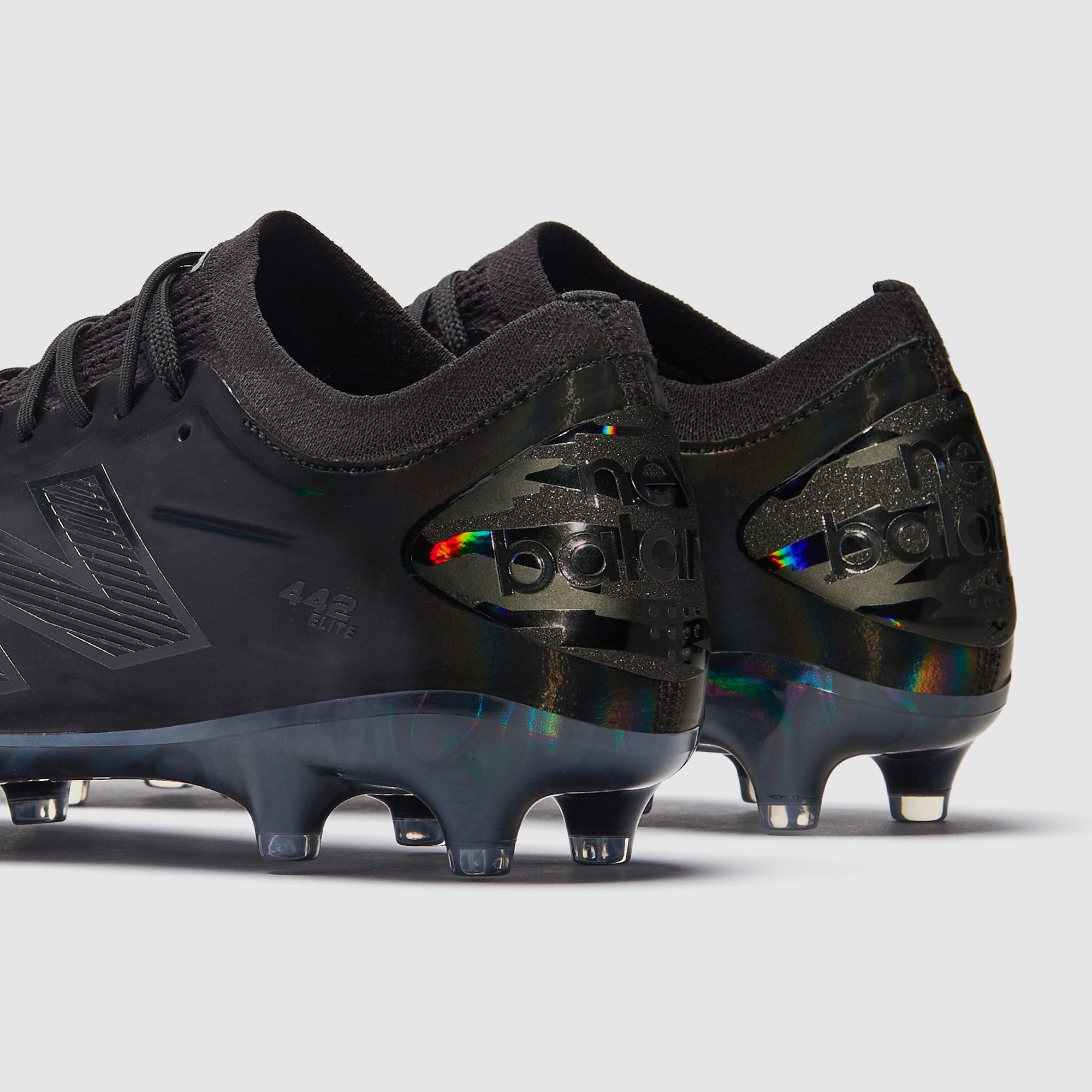 New Balance 442 Elite Firm Ground - Triple Black - Adult Boots