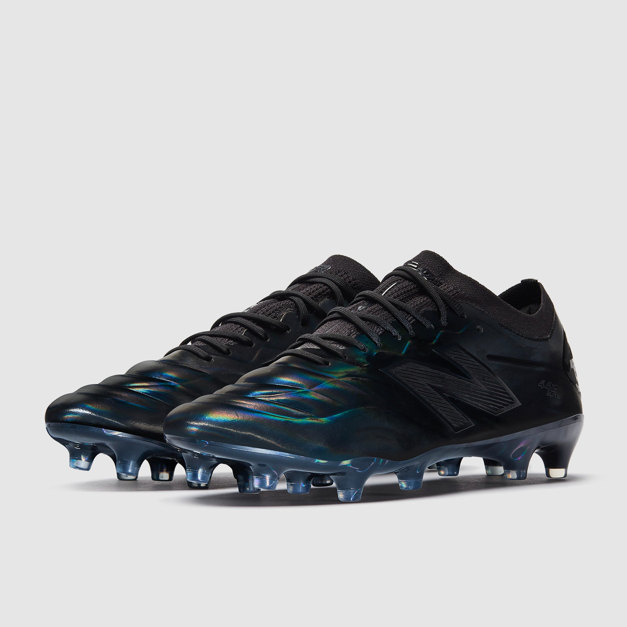 New Balance 442 Elite Firm Ground - Triple Black - Adult Boots