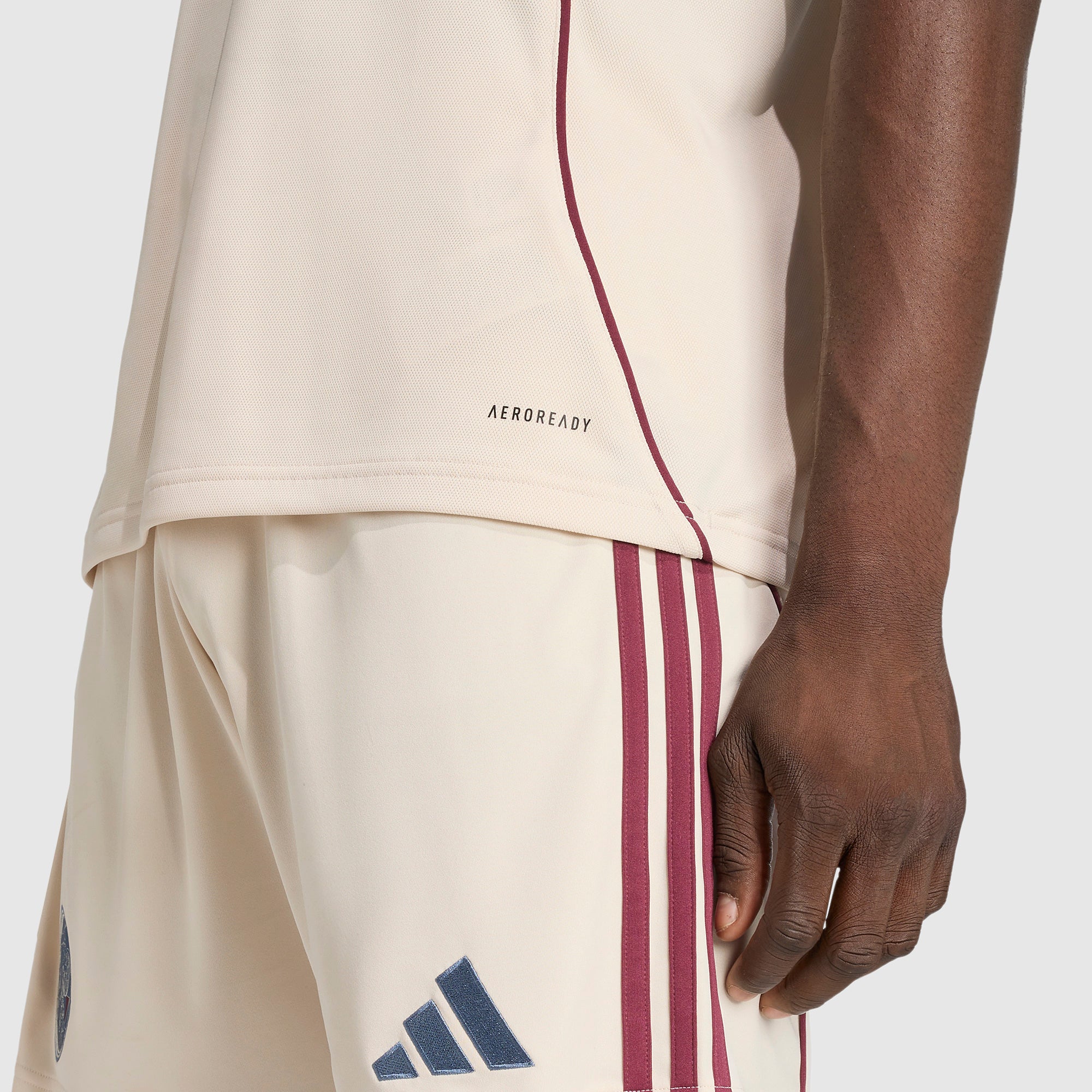 adidas Ajax 25/26 Third Shirt - Halo Ivory - Mens Replica