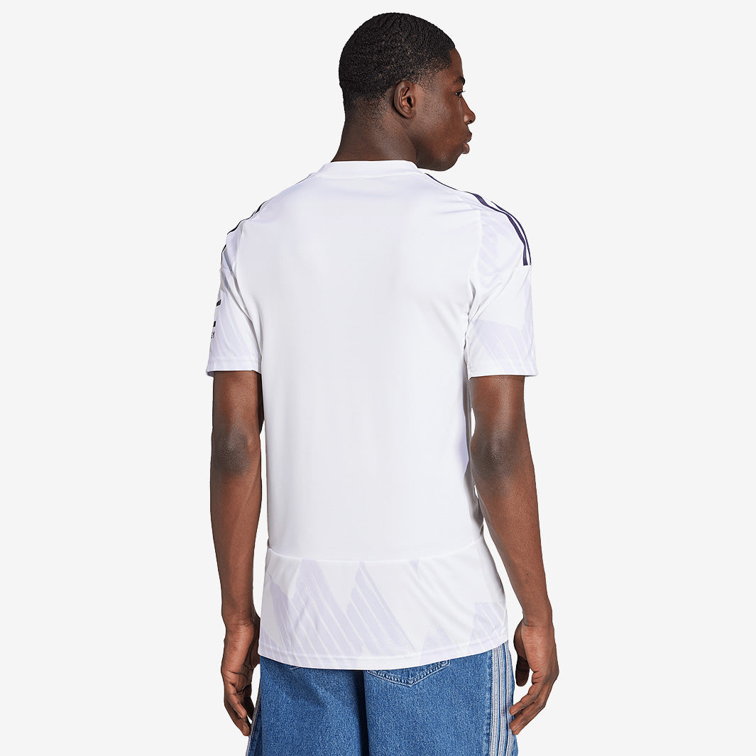 adidas Manchester United 25/26 Away Shirt -White - Mens Replica