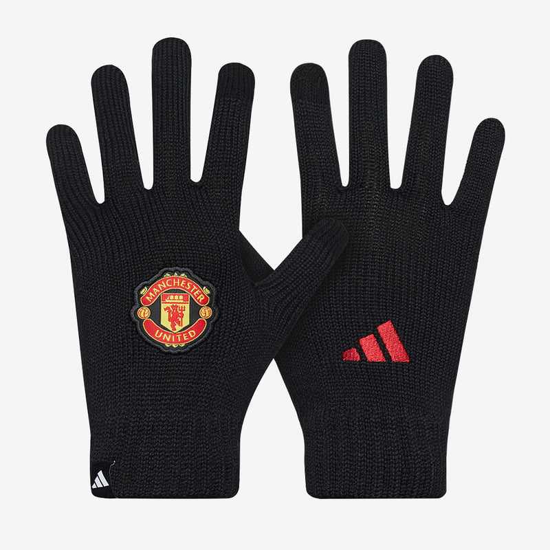 fc liverpool handschuhe adidas Liverpool 25/26 Gloves - Black/Strawberry Red