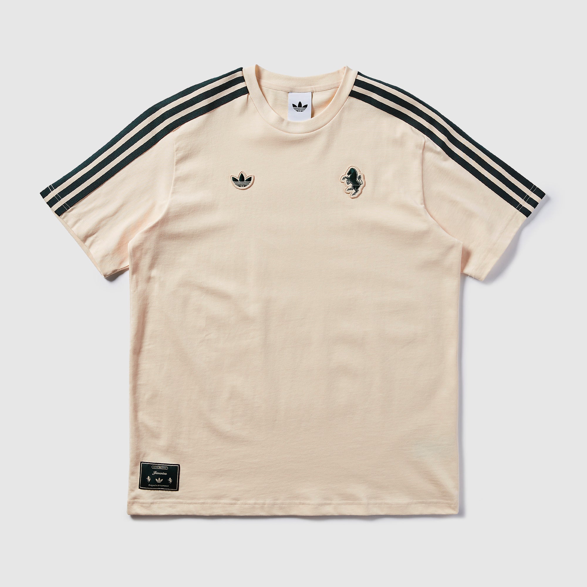 adidas Originals Juventus 25/26 Terrace Icon T-Shirt - Ecru Tint