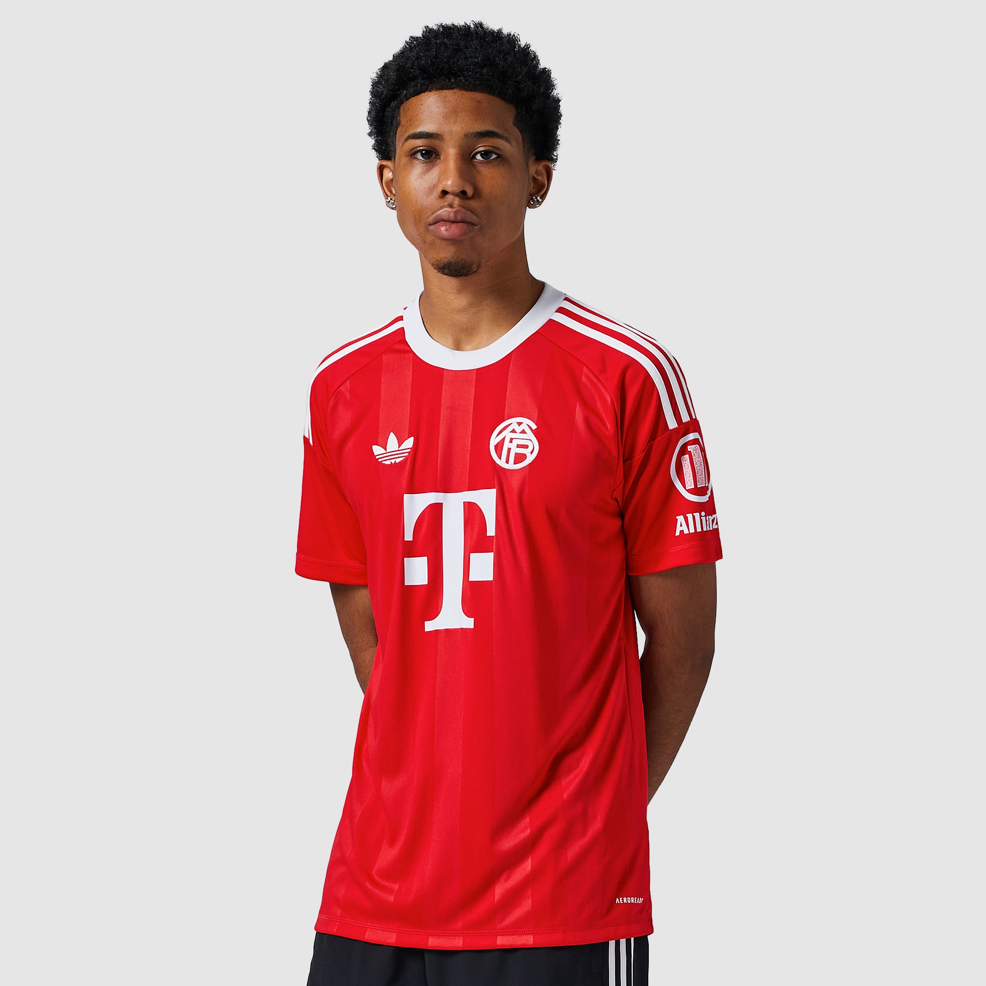 adidas FC Bayern Munich 2023 GK Icon Shirt - Black/Yellow/Red