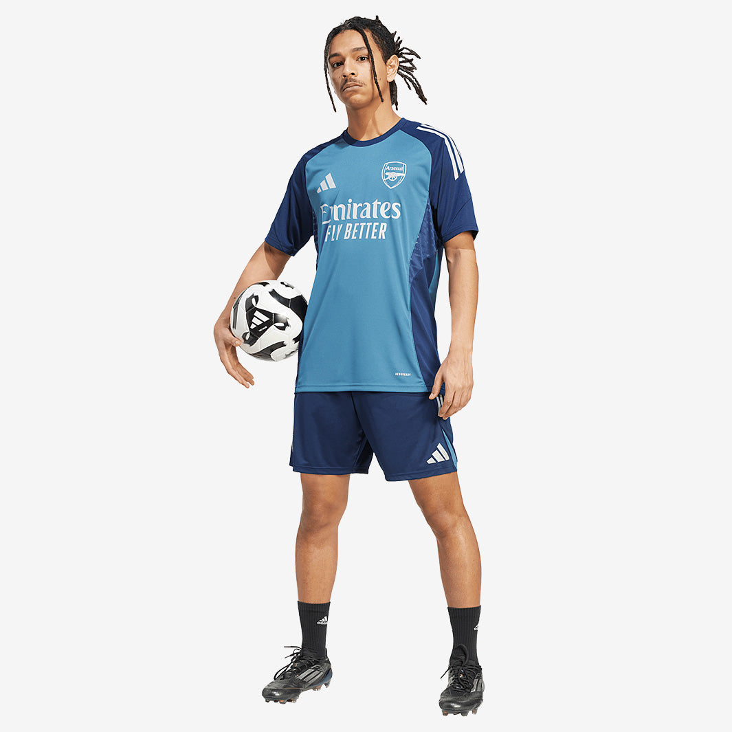 adidas Arsenal 25/26 Training Shirt - Blanch Blue/Night Indigo