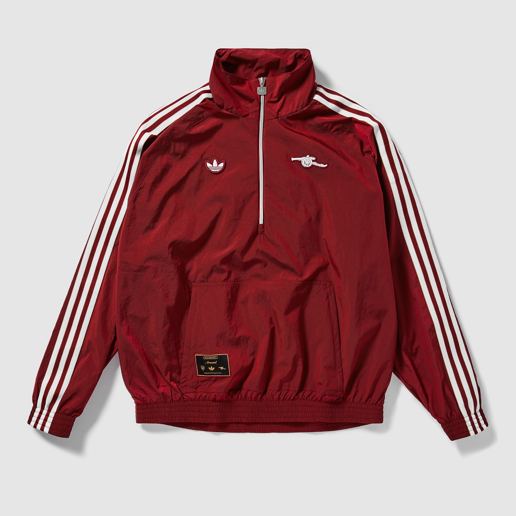 adidas Originals Arsenal 25/26 Terrace Icons Half-Zip Jacket
