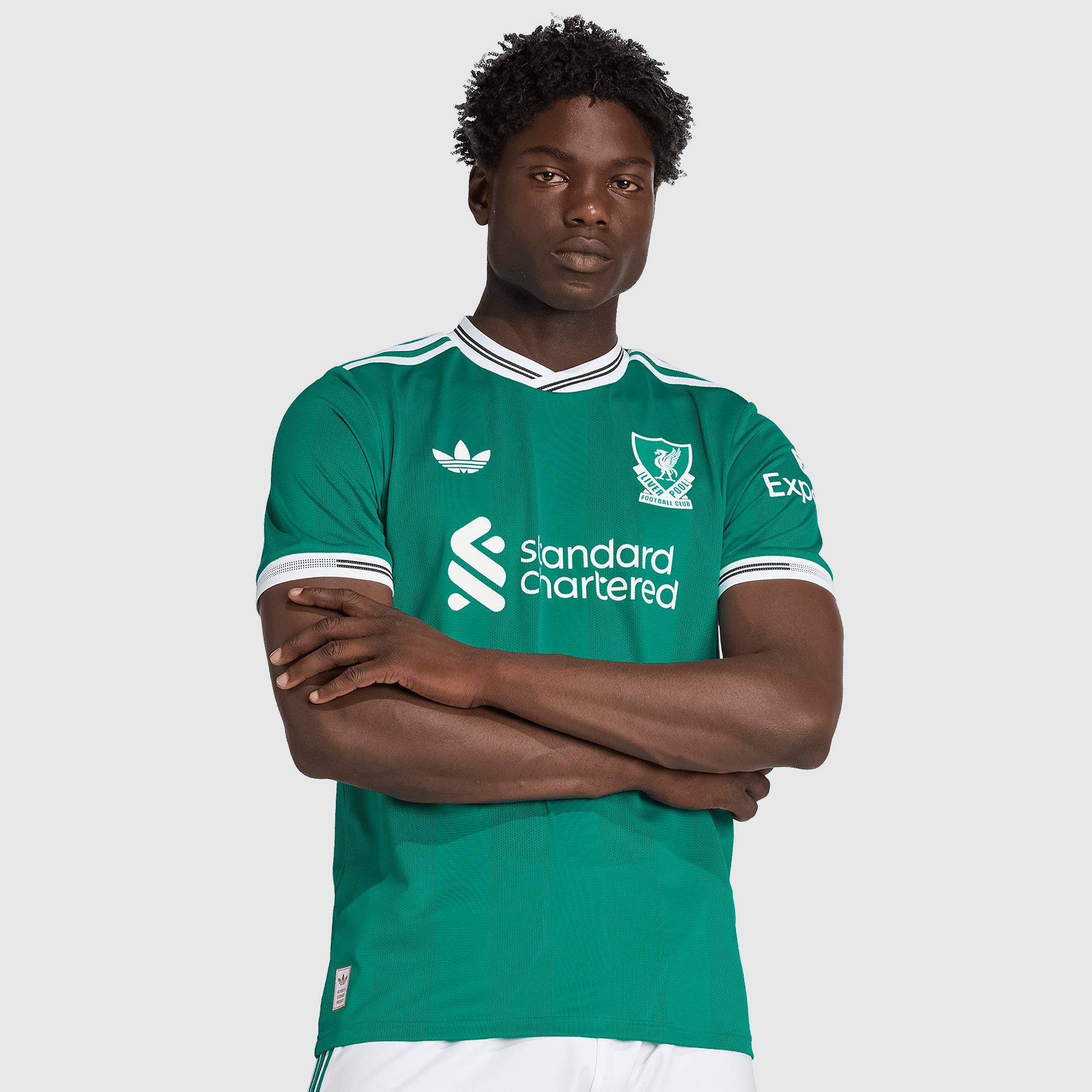 adidas Originals Liverpool 25/26 Authentic Third Shirt - Sea Green