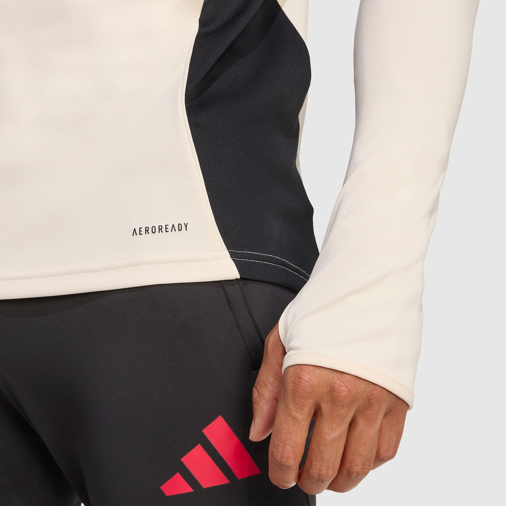 adidas Liverpool 25/26 Training Top - Wonder White - Mens Replica