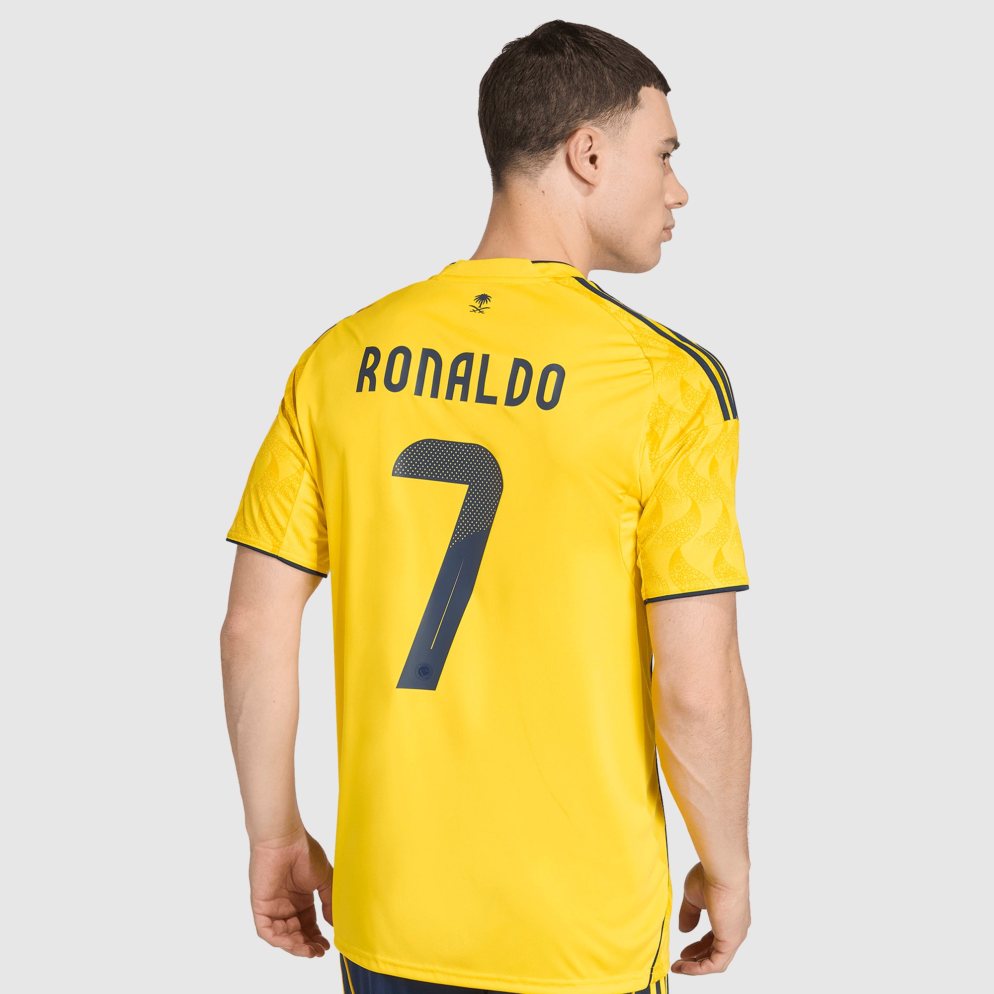 adidas Al Nassr 25/26 Home Shirt With Ronaldo 7 - Impact Yellow
