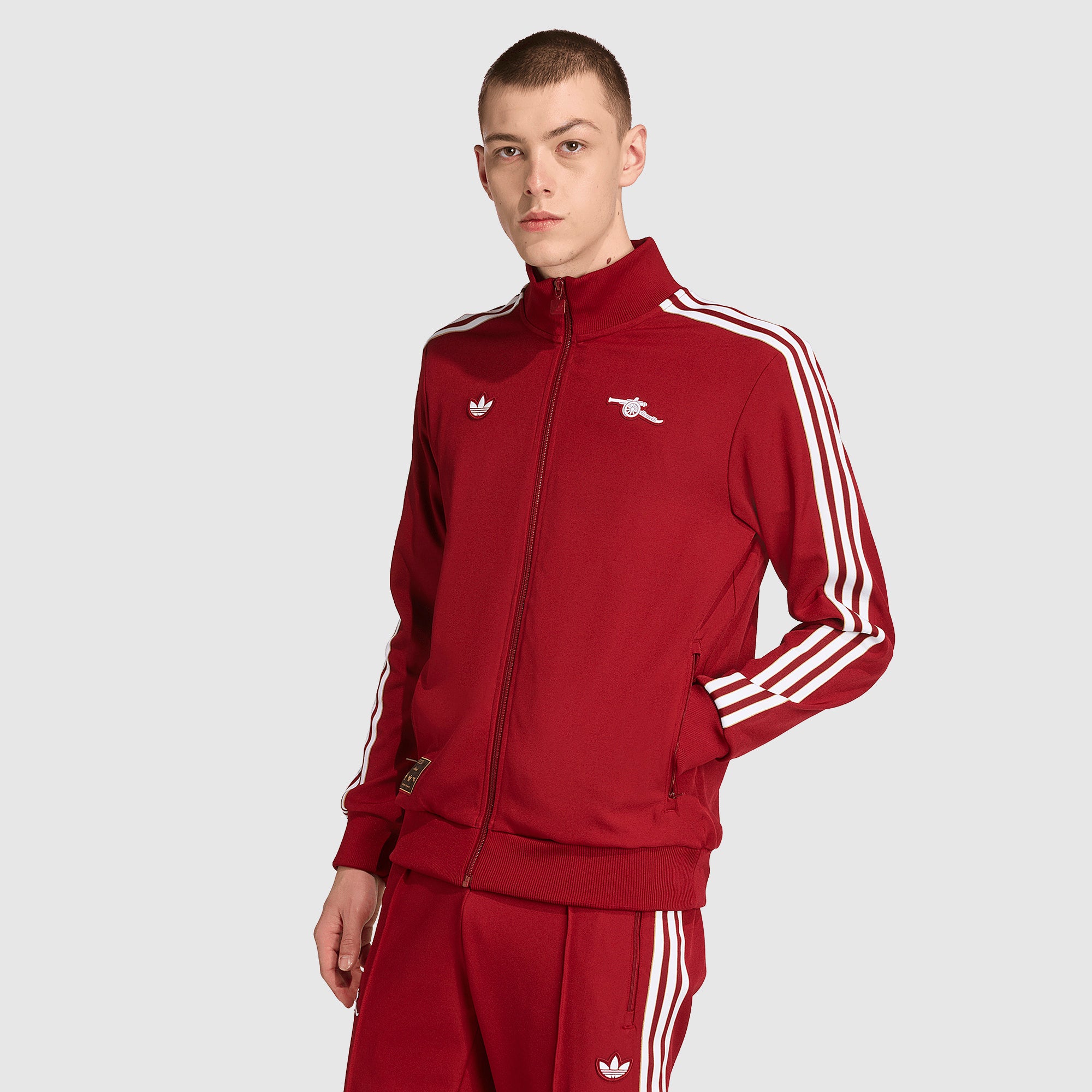 adidas Originals Arsenal 25/26 Terrace Icons Half-Zip Jacket