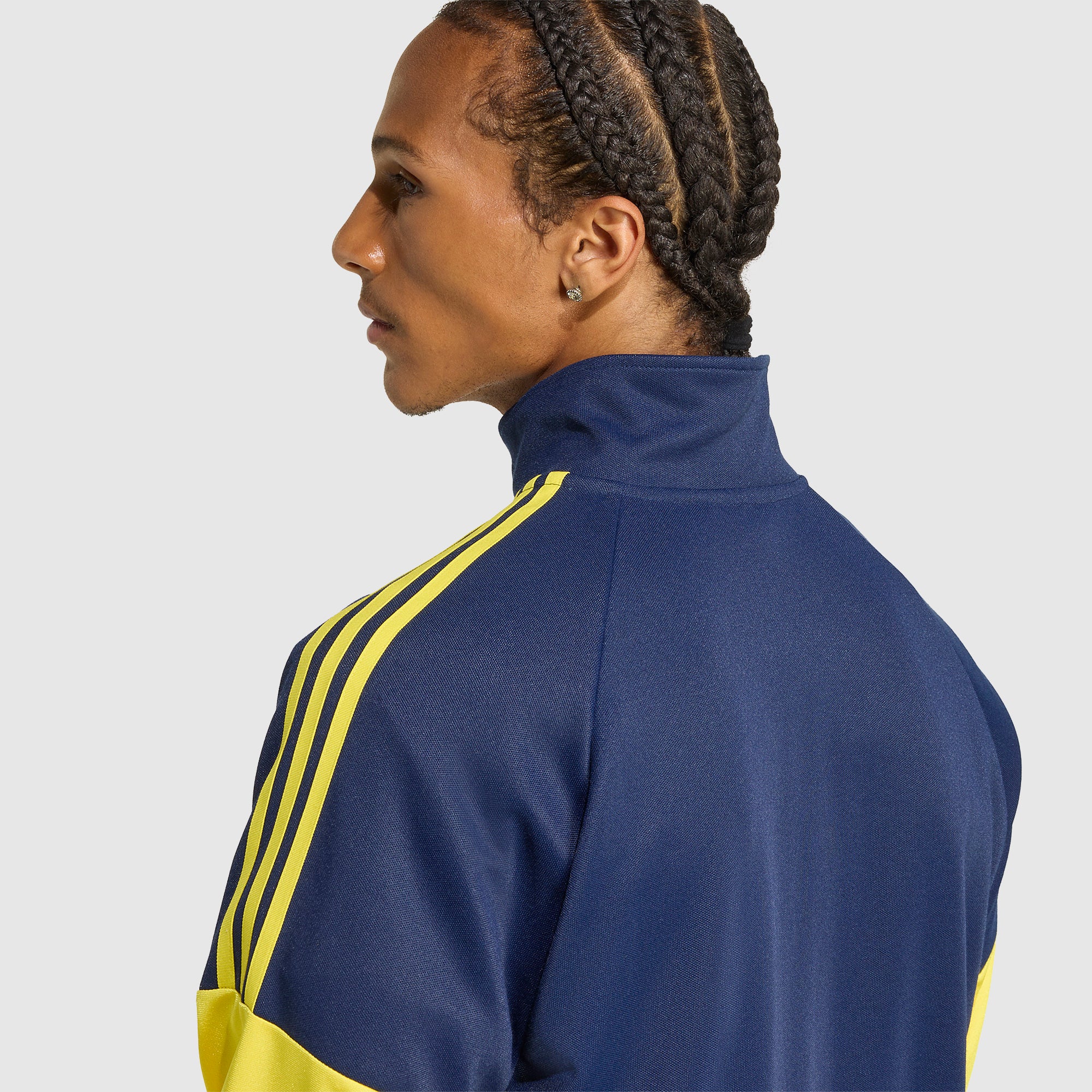 洋楽 ARSENAL / HICK LIFE adidas Arsenal Lifestyler Tracksuit Full-Zip Dark Blue Yellow 洋楽