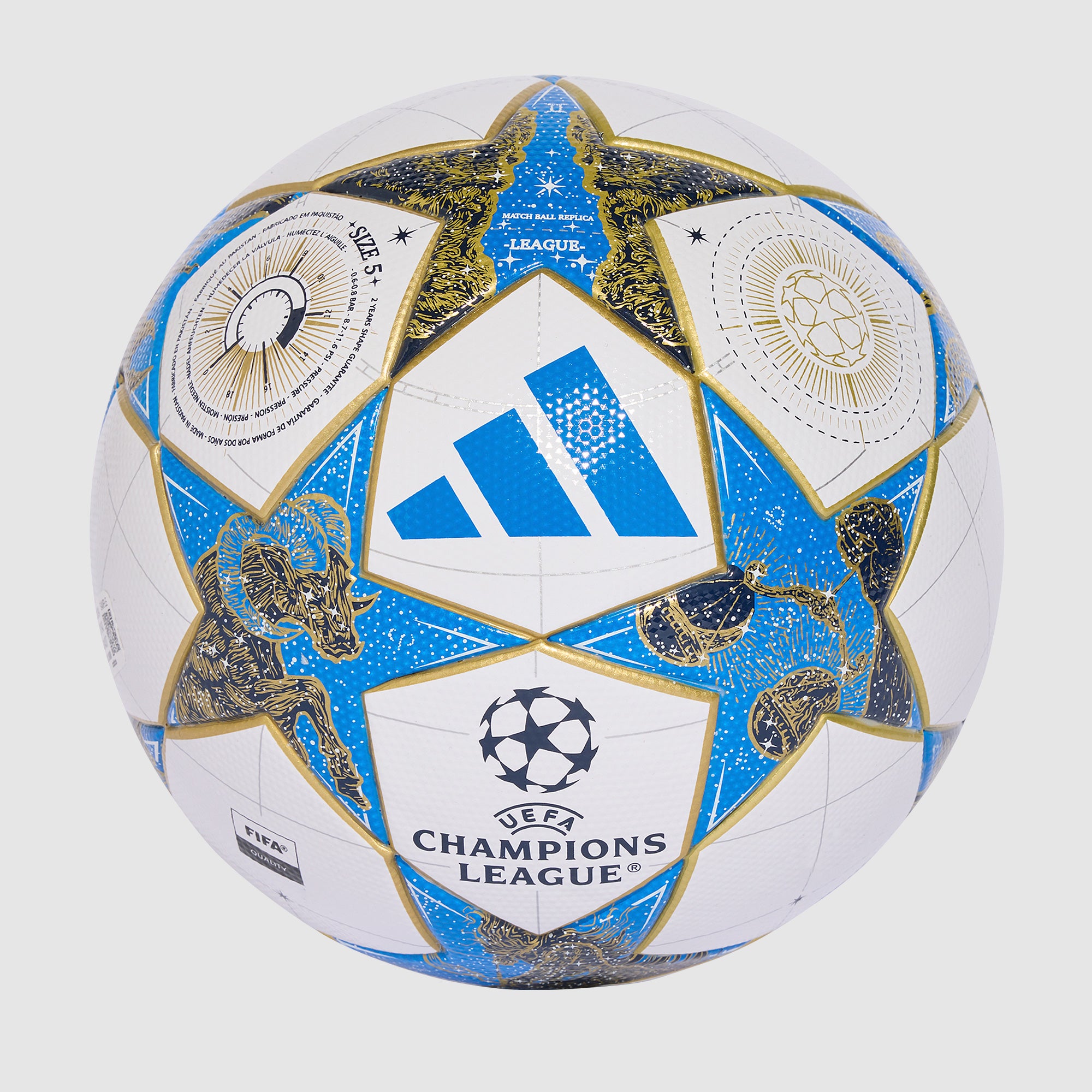 adidas UEFA Champions League 25/26 League Football - White/Dark