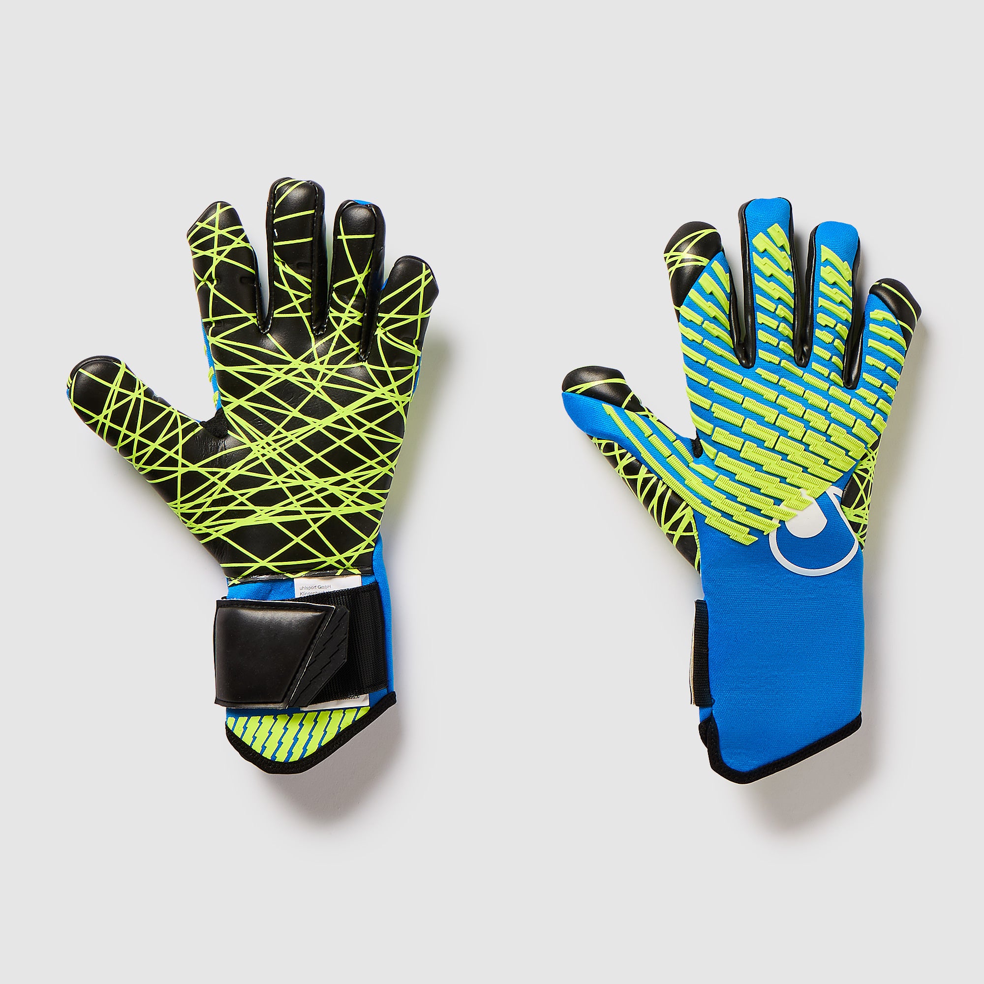 planet sports handschuhe Uhlsport Ultragrip HN Planet Edition GK Gloves - Royal/Black/Fluo Yellow