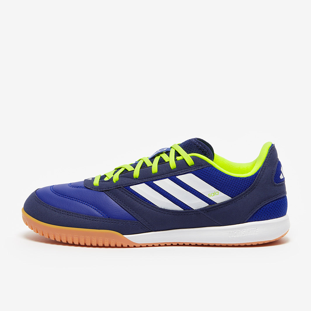 adidas Super Sala III - Ftwr White/Lucid Ray Blue/Solar Yellow