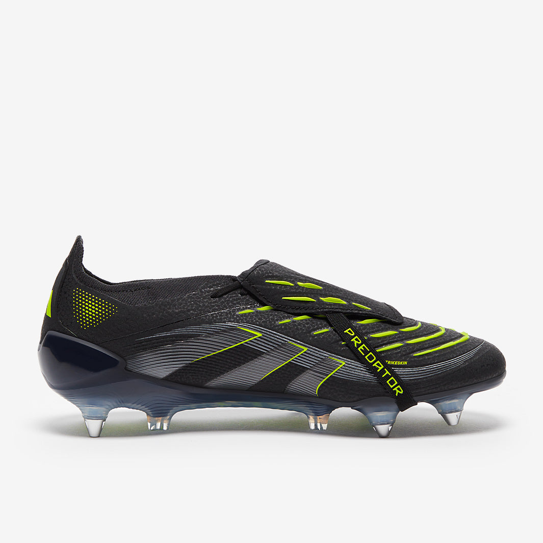  PREDATOR エリート adidas Predator Elite Tongue Soft Ground - Core Black/Carbon/Lucid