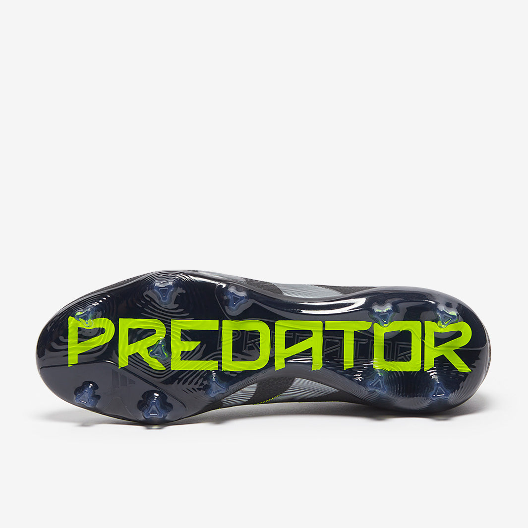 adidas Predator Pro Firm Ground - Core Black/Carbon/Lucid Lemon