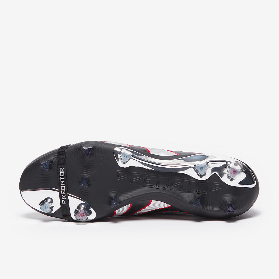 adidas Predator Elite Tongue Leather Firm Ground - Core Black