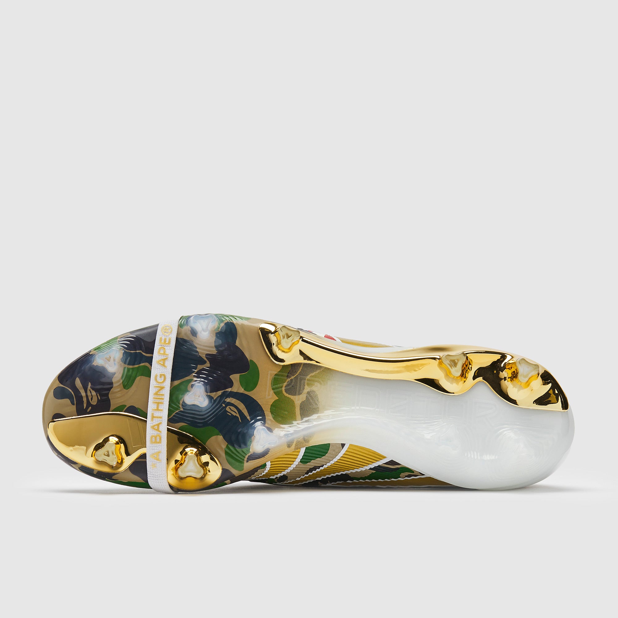 adidas Predator Elite Tongue x BAPE Firm Ground - Hemp/Gold Met