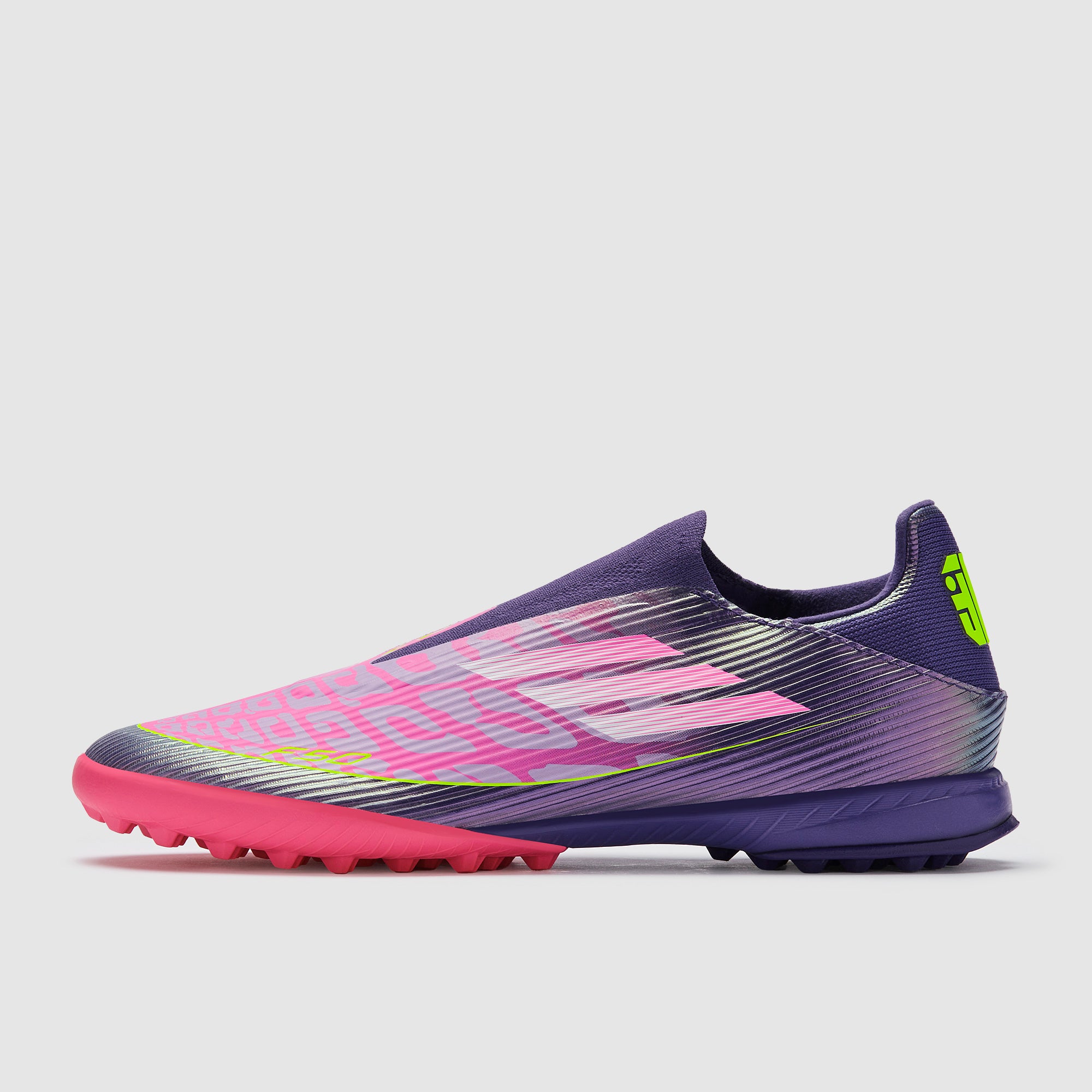 adidas F50 League Laceless x Lamine Yamal Turf - Unity Purple/Ftwr