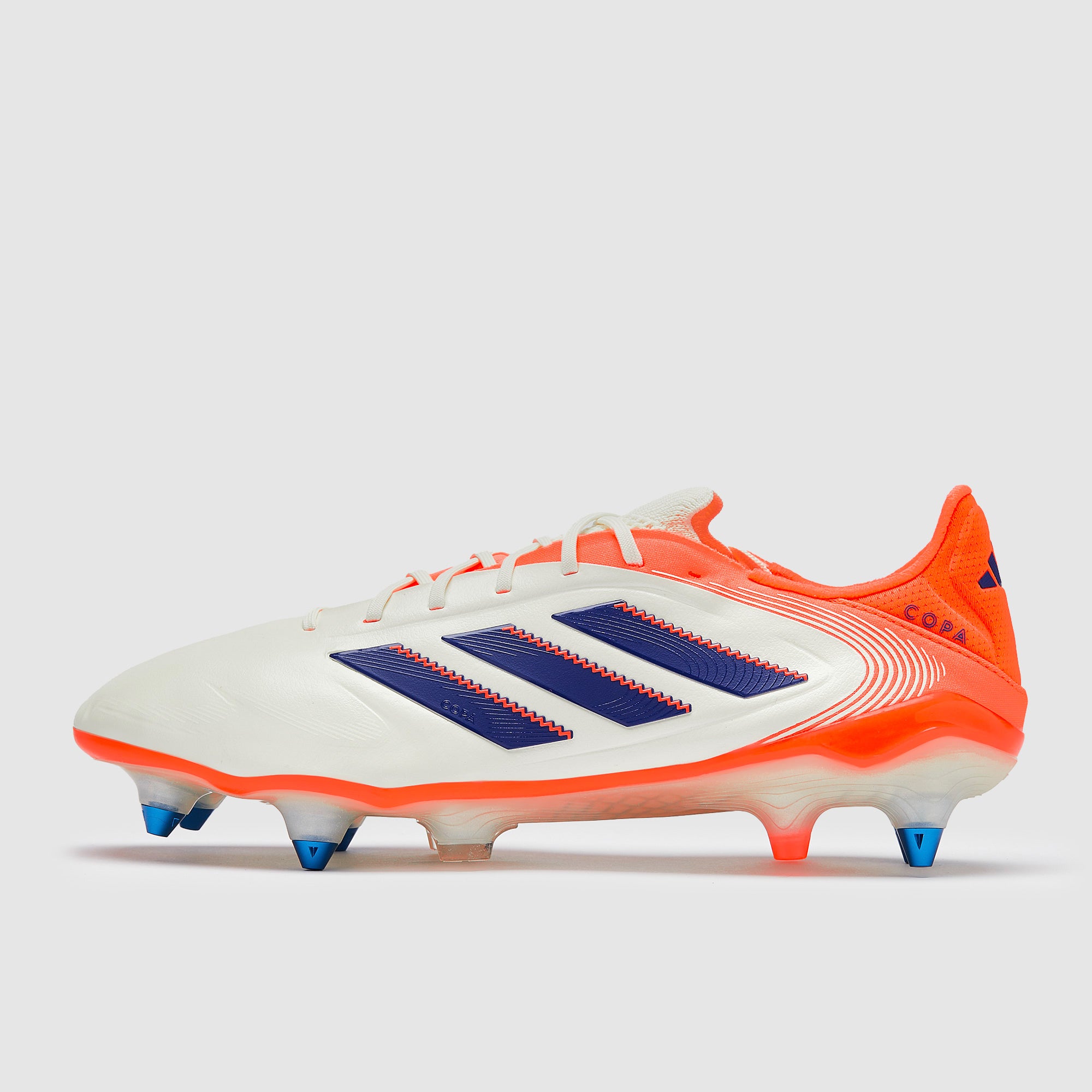 adidas Copa Pure III Elite Leather Soft Ground - White/Lucid Red