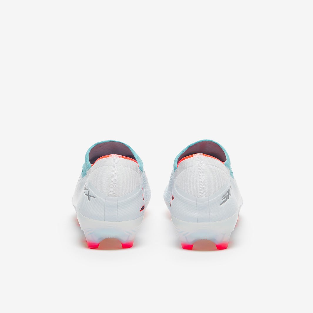 Skechers SKX 2 Elite Firm Ground - White/Teal/Coral - Adult Boots
