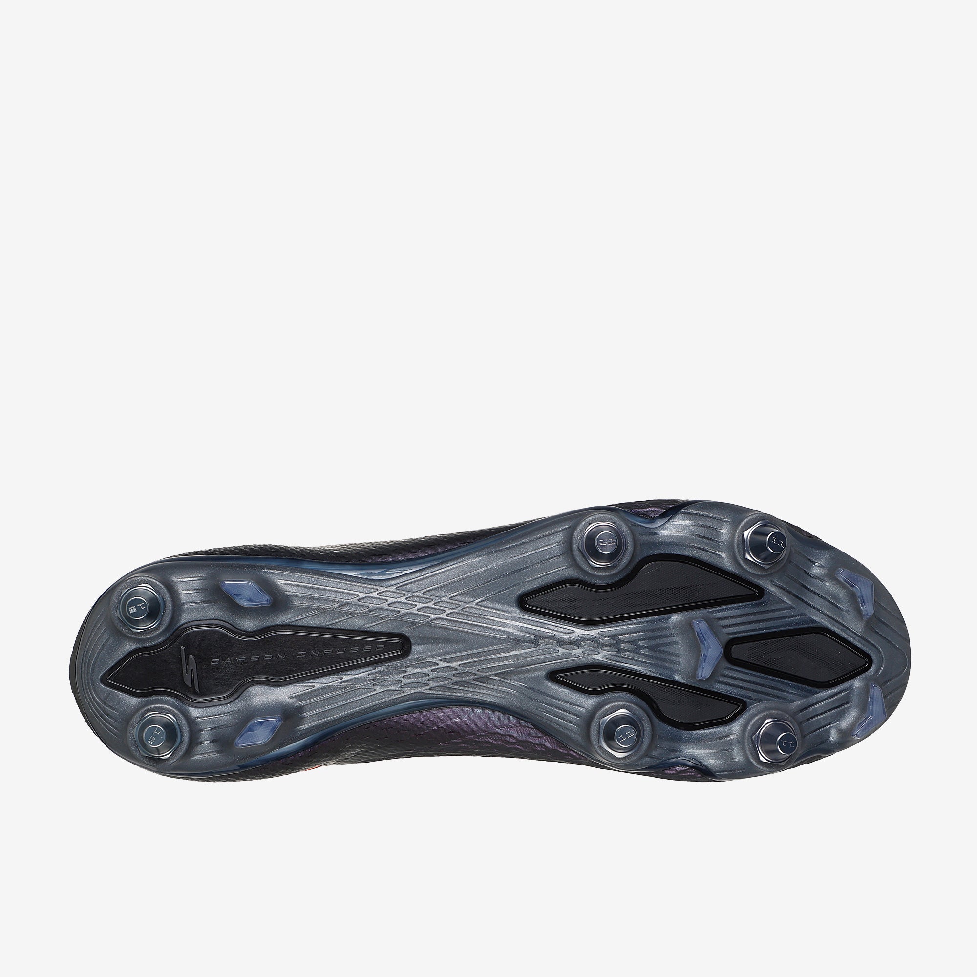 Skechers SKX 2 Elite Soft Ground - Black/Black/Orange - Adult Boots