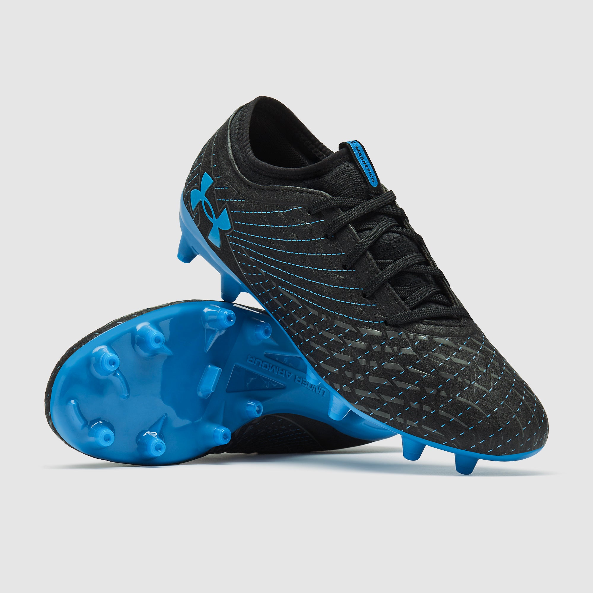 Under Armour Magnetico Select 5.0 Firm Ground - Black/Castlerock
