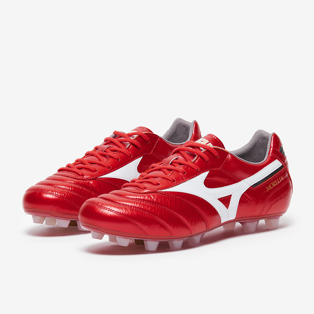 Mizuno Morelia II Made in Japan Firm Ground - Morelia 40th Red