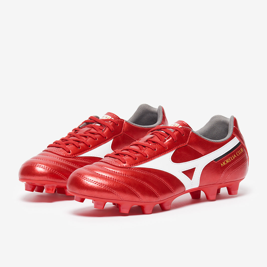 Mizuno Morelia II Club Firm Ground - Morelia 40th Red/White/Black
