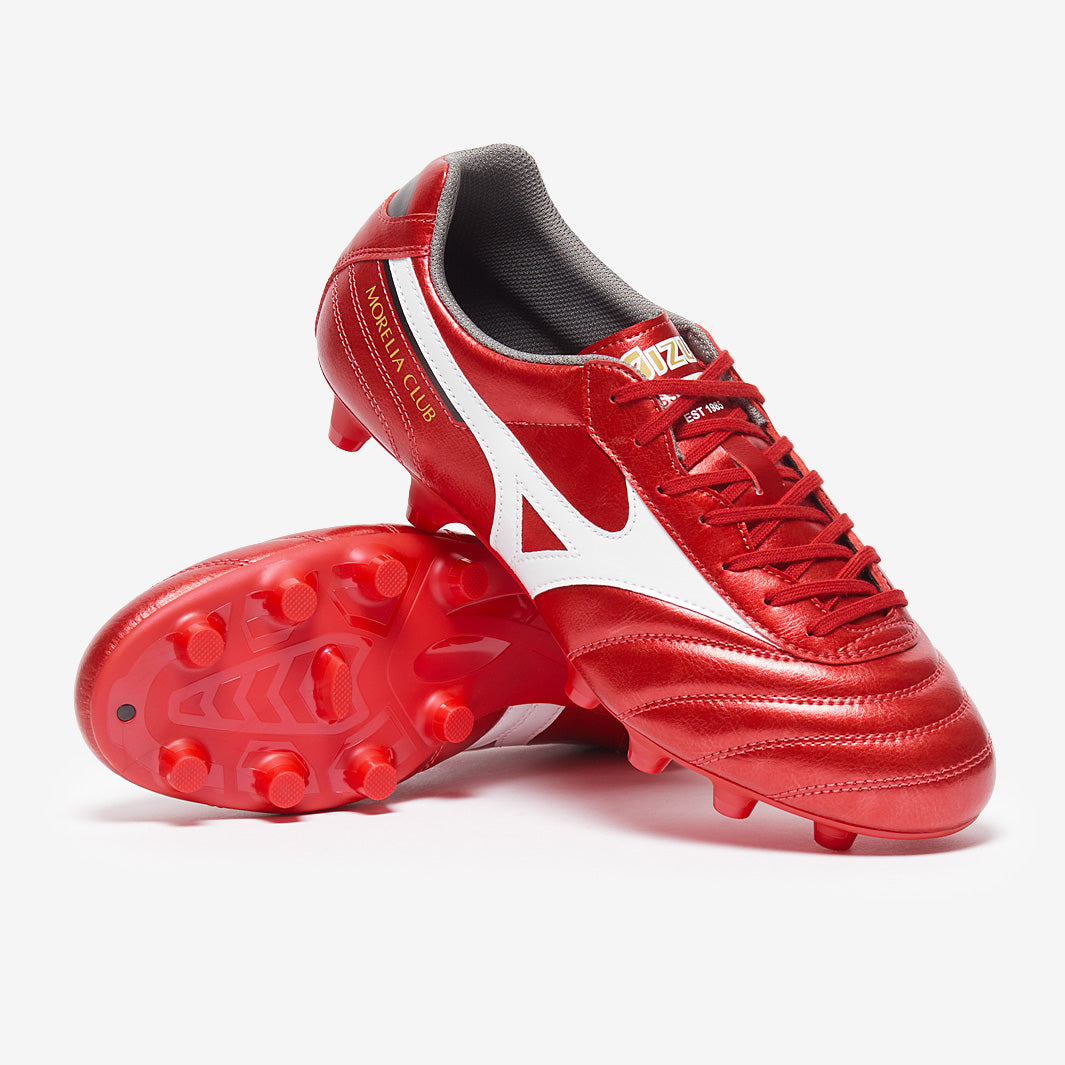 Mizuno Morelia II Pro Firm Ground - Morelia 40th Red/White/Black