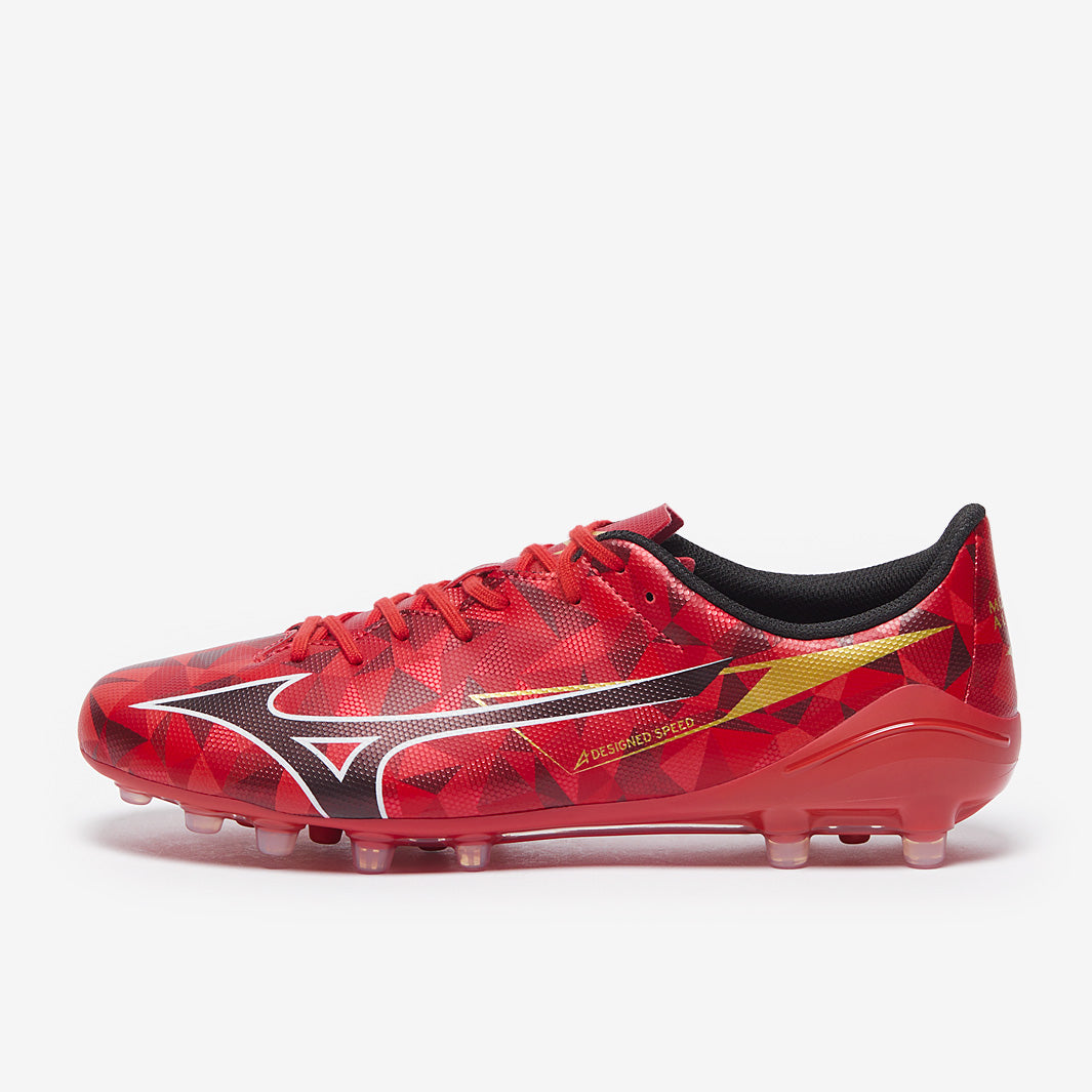 Mizuno Morelia アルファ Neo II スパイク 2足セット Mizuno Alpha II Select Artifical Grass - Morelia 40th Red/Black