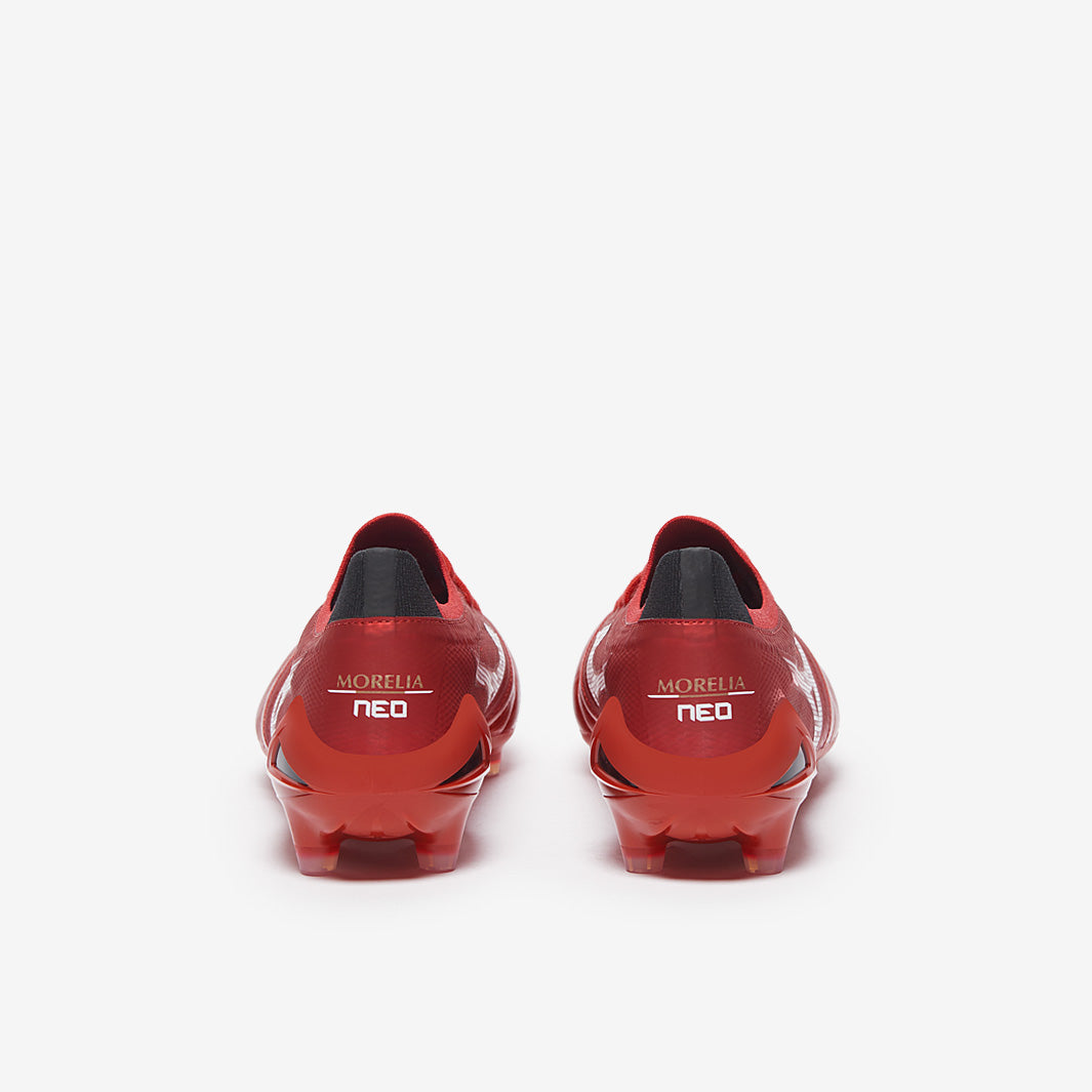 Mizuno Morelia Neo IV Beta Elite Firm Ground - Morelia 40th Red