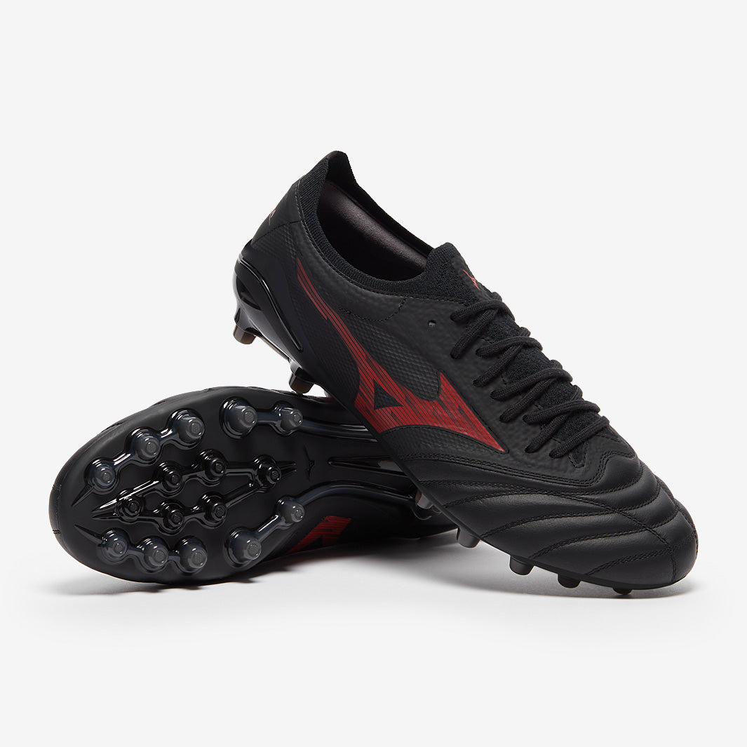 モリリアneo Mizuno Morelia Neo IV Pro Artifical Grass - Black/Morelia 40th Red