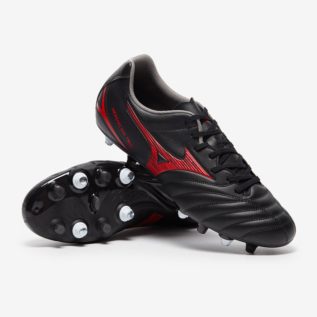 Mizuno Monarcida Neo II Select Mix SG - Black/Iridescent - Mens Boots