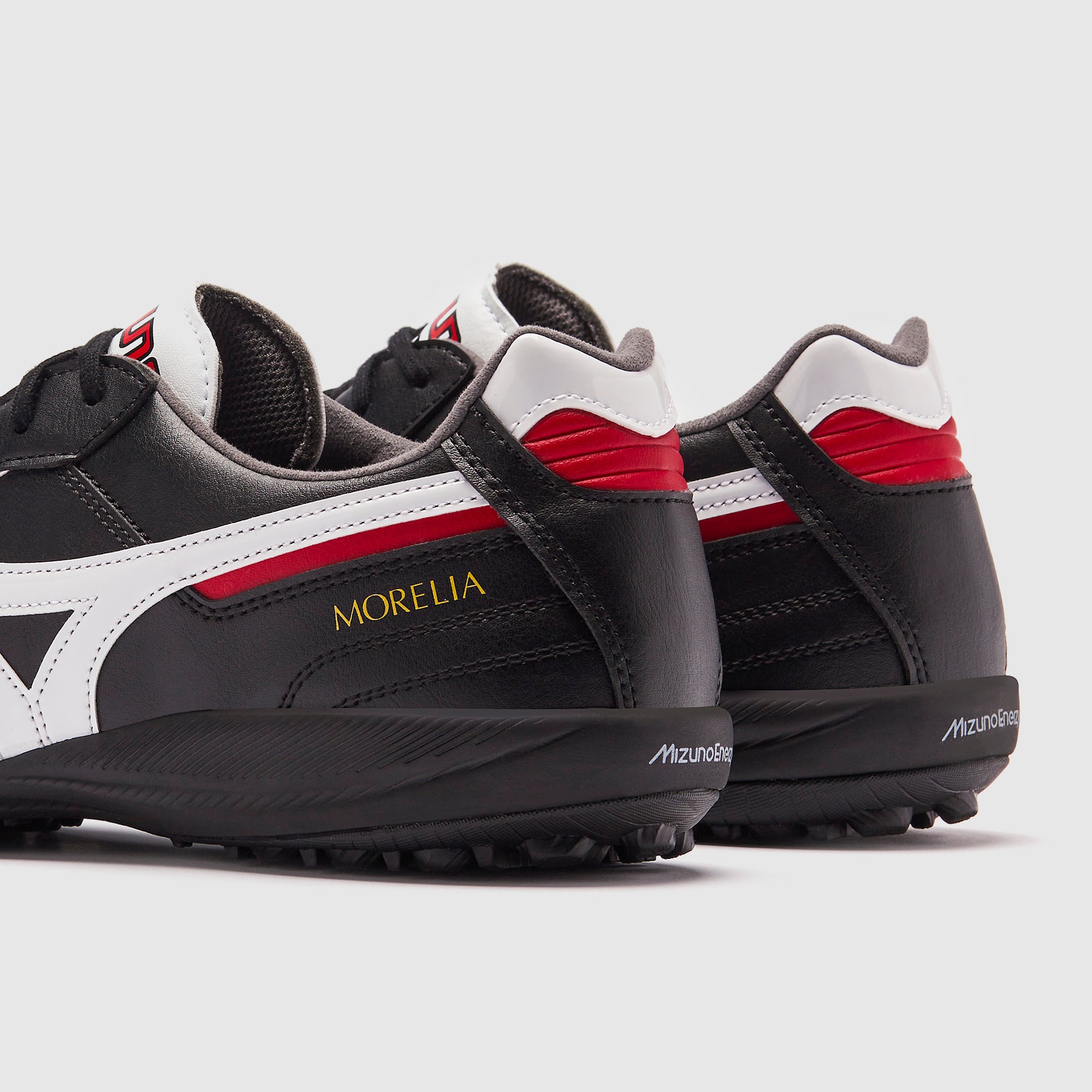 Mizuno Morelia Sala Elite Turf - Black/White/Chinese Red - Adult Boots