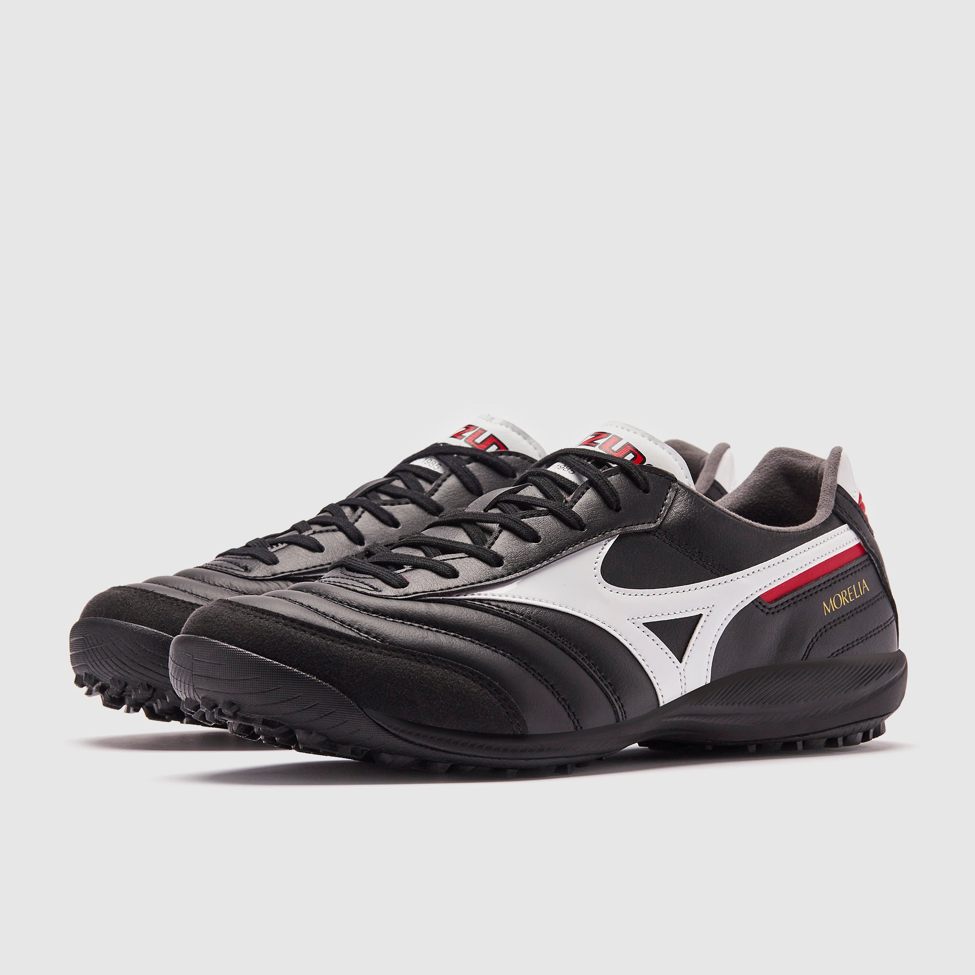 Mizuno Morelia Sala Elite Turf - Black/White/Chinese Red - Adult Boots