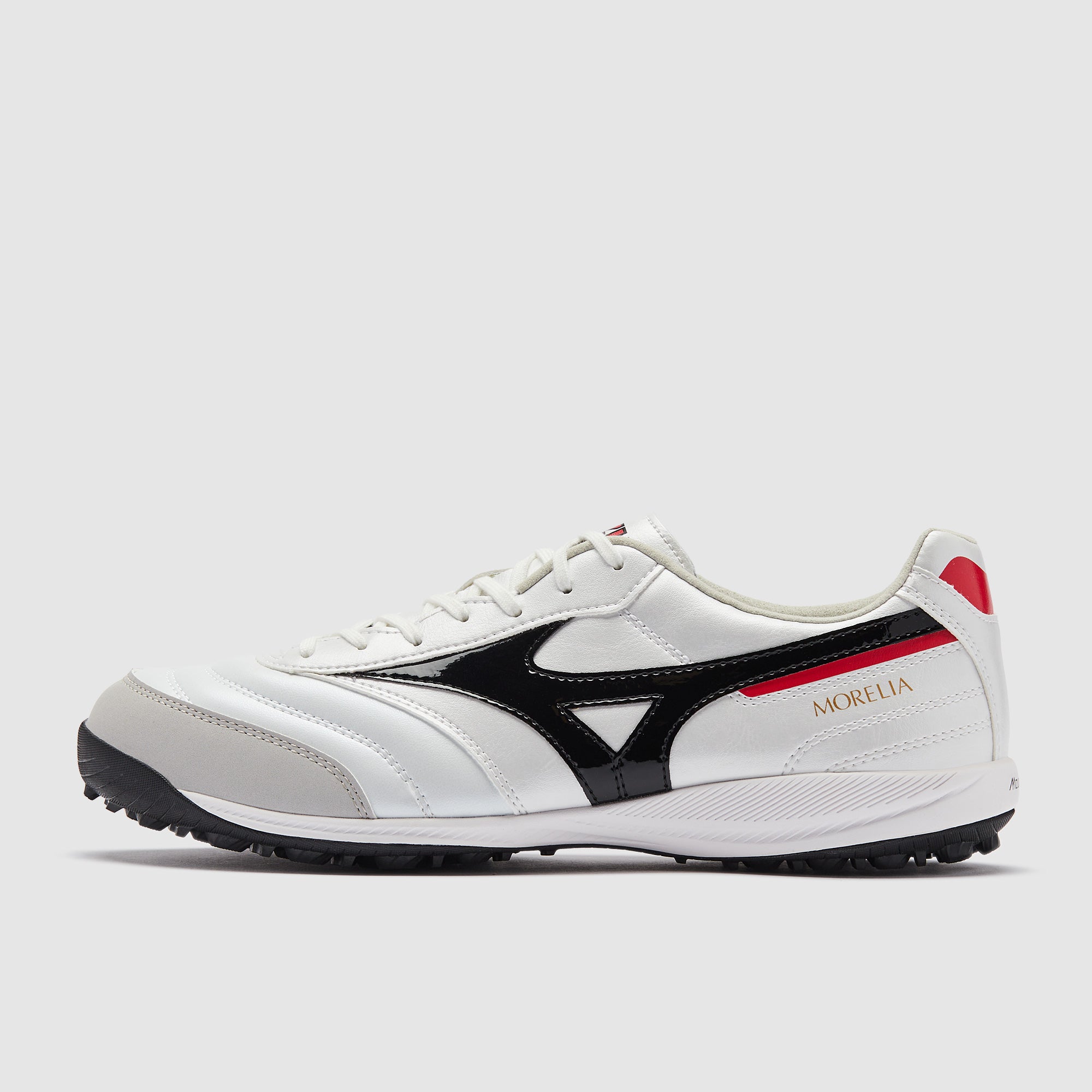 Mizuno Morelia Sala Pro Turf - White/Black/Chinese Red - Adult Boots