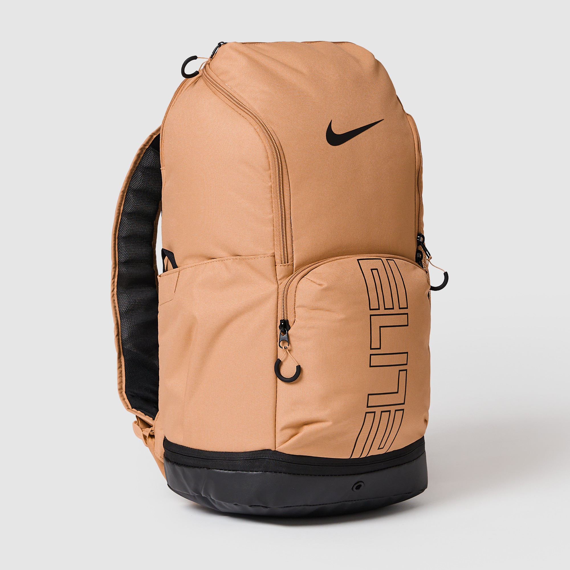 brown and gold nike backpack Nike Varsity Elite Backpack - Rose Gold/Black - Bags