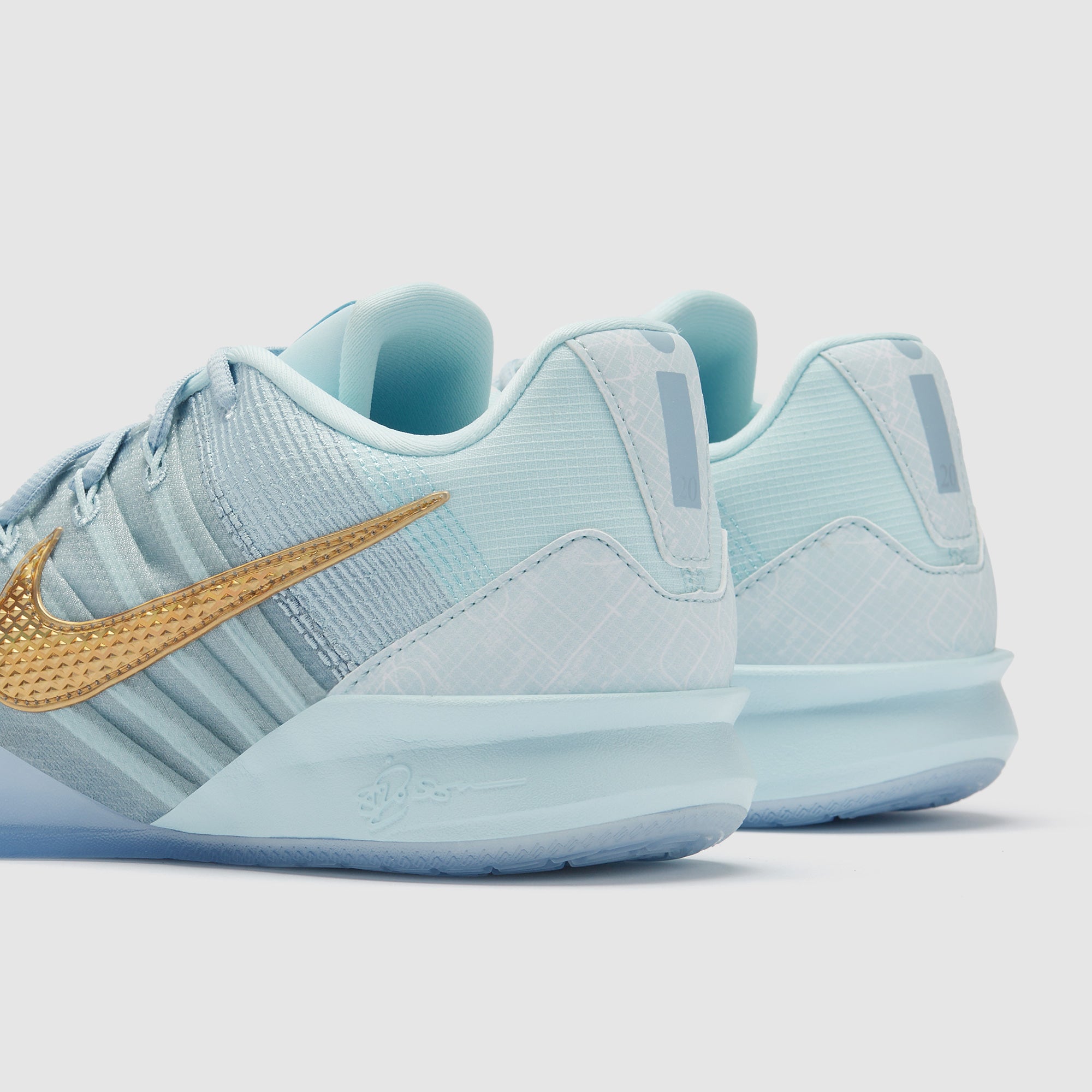 Nike Sabrina 3 - Glacier Blue/Metallic Gold - Trainers - Womens Shoes