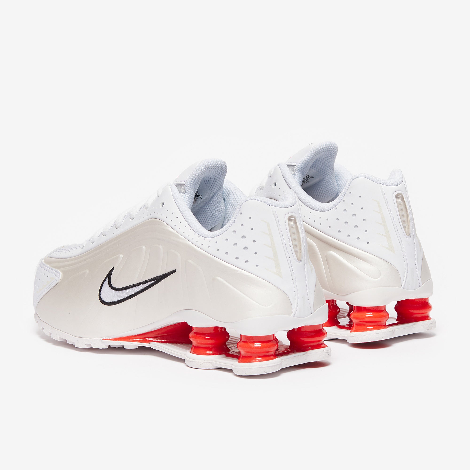 Nike Sportswear Older Kids Shox R4 (GS) - White/Phantom/Picante