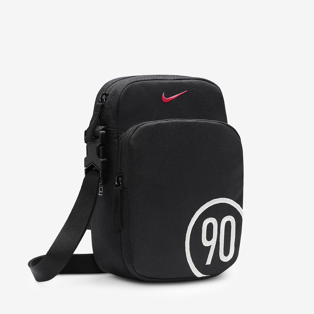 Nike Sportswear Heritage T90 Crossbody Bag (4L) - Black/Gym Red