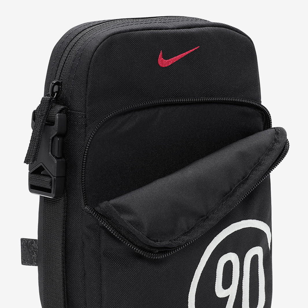 Nike Sportswear Heritage T90 Crossbody Bag (4L) - Black/Gym Red