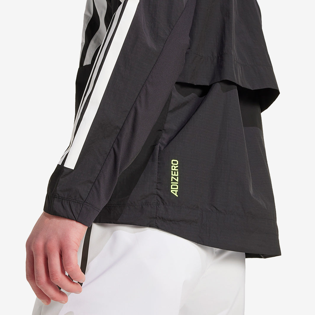 adidas adizero Archive Jacket - Black - Mens Clothing