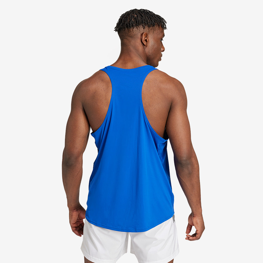 adidas adizero Essentials Singlet - Team Royal Blue - Mens Clothing