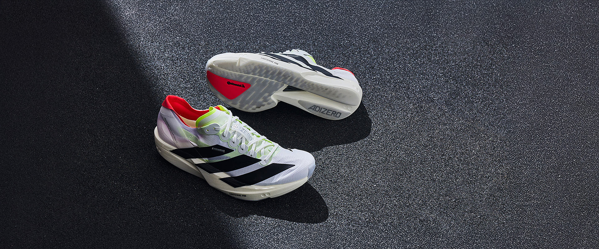 adidas adizero Takumi Sen 11 - Ftwr White/Core Black/Lucid Red